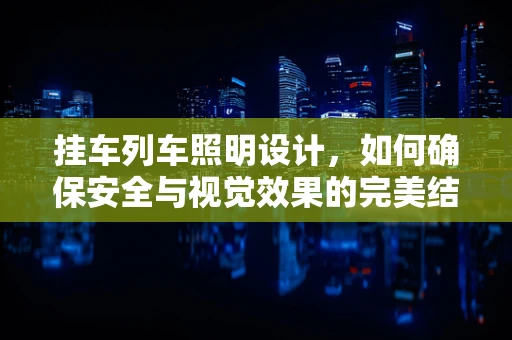 挂车列车照明设计，如何确保安全与视觉效果的完美结合？