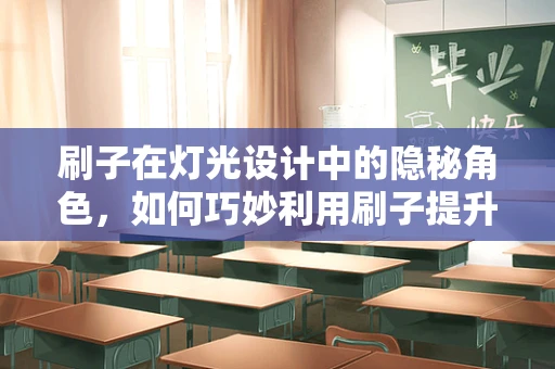 刷子在灯光设计中的隐秘角色，如何巧妙利用刷子提升灯光质感？