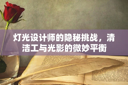 灯光设计师的隐秘挑战，清洁工与光影的微妙平衡