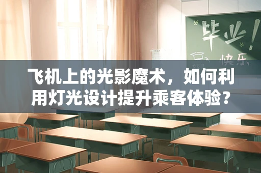 飞机上的光影魔术，如何利用灯光设计提升乘客体验？