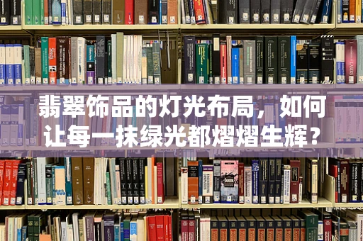 翡翠饰品的灯光布局，如何让每一抹绿光都熠熠生辉？