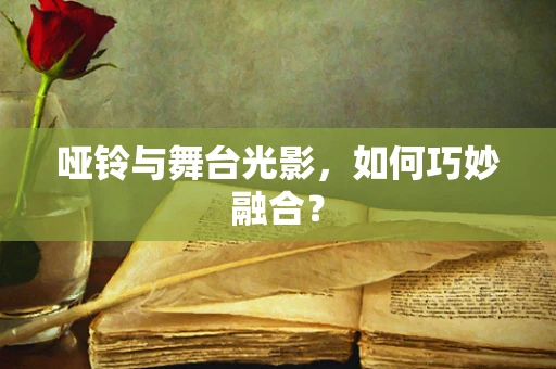 哑铃与舞台光影，如何巧妙融合？