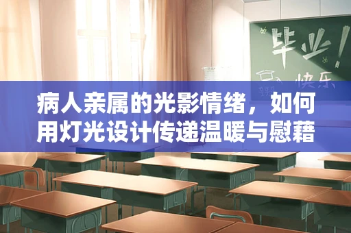 病人亲属的光影情绪，如何用灯光设计传递温暖与慰藉？