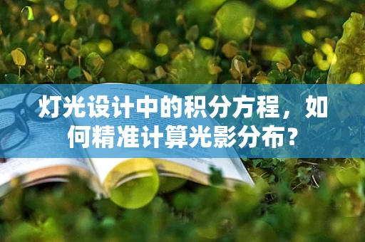 灯光设计中的积分方程，如何精准计算光影分布？