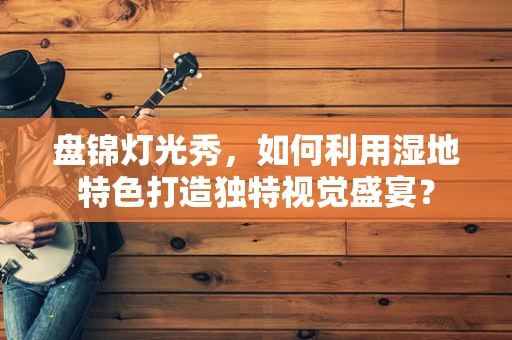 盘锦灯光秀，如何利用湿地特色打造独特视觉盛宴？