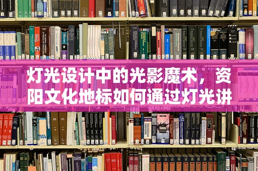 灯光设计中的光影魔术，资阳文化地标如何通过灯光讲述故事？