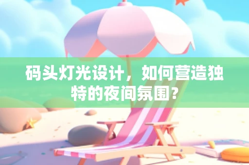 码头灯光设计，如何营造独特的夜间氛围？