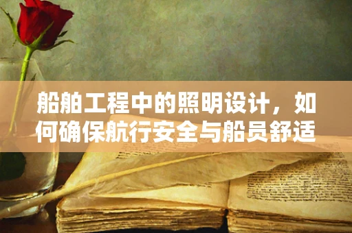 船舶工程中的照明设计，如何确保航行安全与船员舒适？