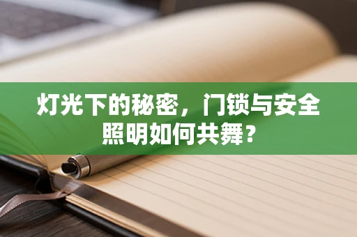 灯光下的秘密，门锁与安全照明如何共舞？