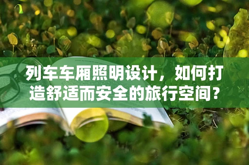 列车车厢照明设计，如何打造舒适而安全的旅行空间？