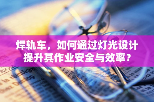 焊轨车，如何通过灯光设计提升其作业安全与效率？