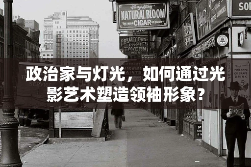 政治家与灯光，如何通过光影艺术塑造领袖形象？