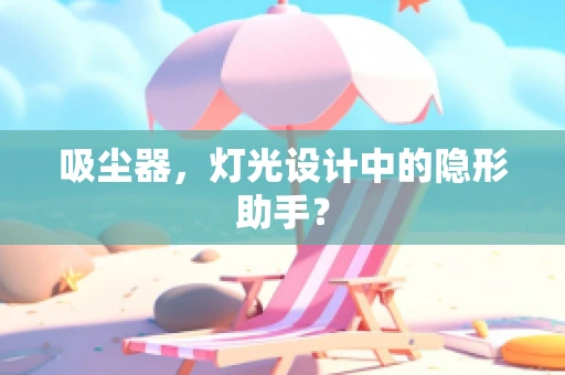 吸尘器，灯光设计中的隐形助手？