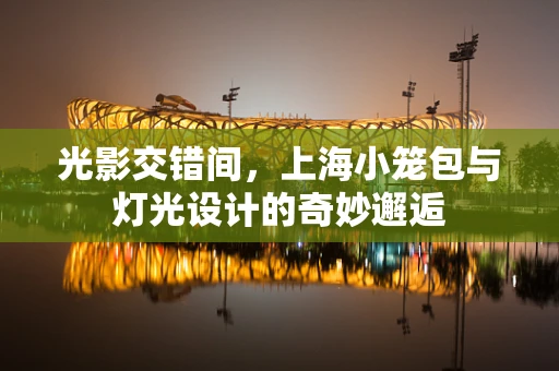 光影交错间，上海小笼包与灯光设计的奇妙邂逅