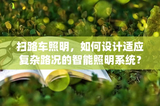 扫路车照明，如何设计适应复杂路况的智能照明系统？
