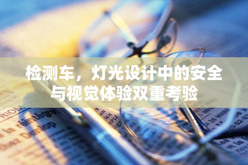检测车，灯光设计中的安全与视觉体验双重考验