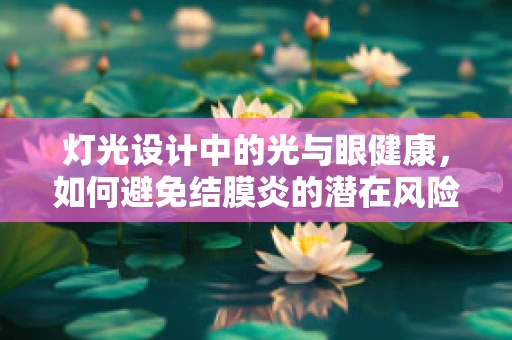 灯光设计中的光与眼健康，如何避免结膜炎的潜在风险？