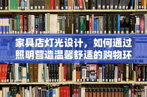 家具店灯光设计，如何通过照明营造温馨舒适的购物环境？