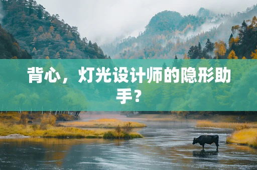 背心，灯光设计师的隐形助手？