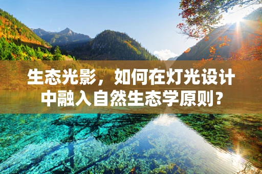 生态光影，如何在灯光设计中融入自然生态学原则？