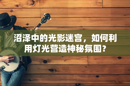 沼泽中的光影迷宫，如何利用灯光营造神秘氛围？
