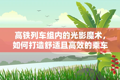 高铁列车组内的光影魔术，如何打造舒适且高效的乘车环境？