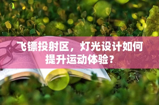 飞镖投射区，灯光设计如何提升运动体验？