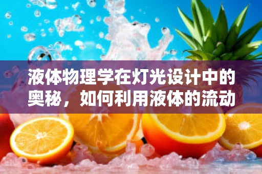 液体物理学在灯光设计中的奥秘，如何利用液体的流动创造动态光影效果？