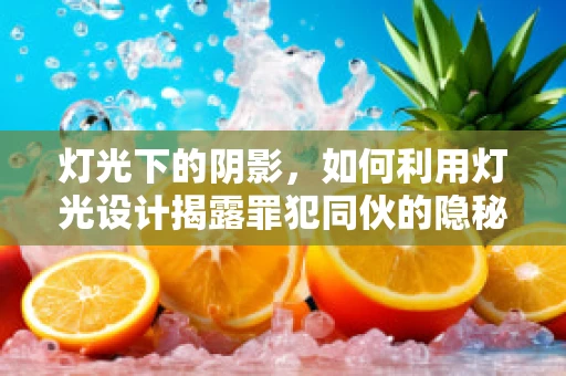 灯光下的阴影，如何利用灯光设计揭露罪犯同伙的隐秘？