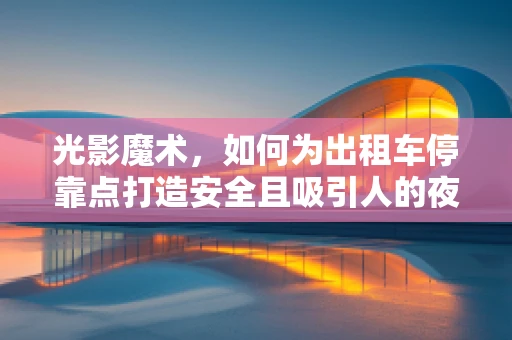 光影魔术，如何为出租车停靠点打造安全且吸引人的夜间环境？