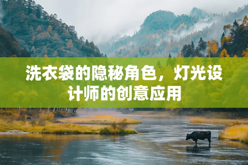 洗衣袋的隐秘角色，灯光设计师的创意应用