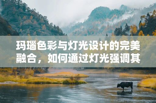 玛瑙色彩与灯光设计的完美融合，如何通过灯光强调其独特魅力？