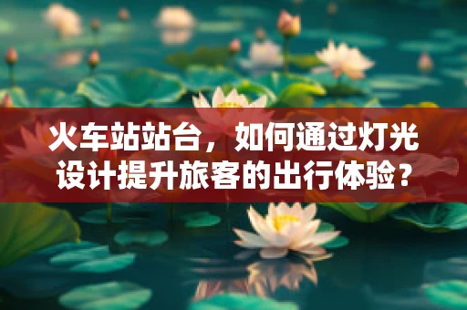 火车站站台，如何通过灯光设计提升旅客的出行体验？