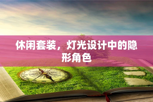 休闲套装，灯光设计中的隐形角色