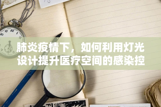 肺炎疫情下，如何利用灯光设计提升医疗空间的感染控制？