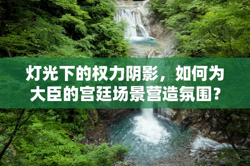 灯光下的权力阴影，如何为大臣的宫廷场景营造氛围？