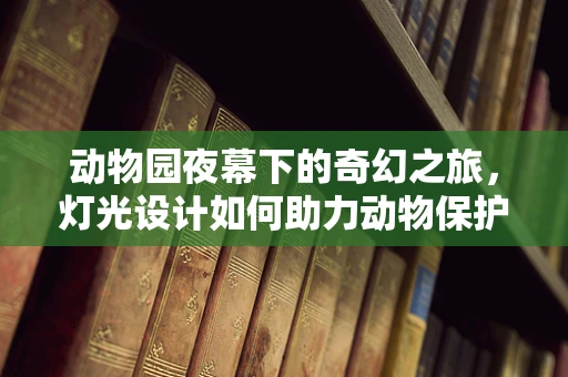 动物园夜幕下的奇幻之旅，灯光设计如何助力动物保护？