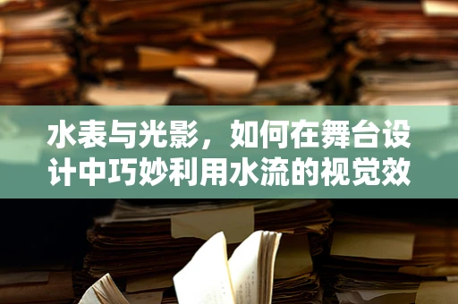 水表与光影，如何在舞台设计中巧妙利用水流的视觉效果？