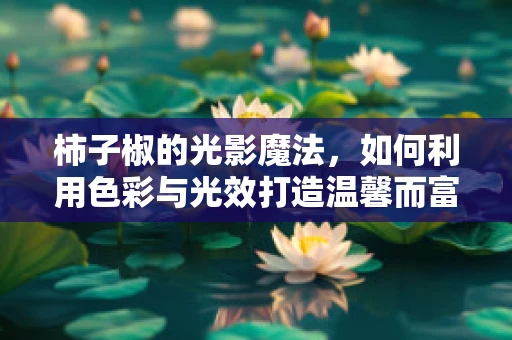 柿子椒的光影魔法，如何利用色彩与光效打造温馨而富有层次的餐饮空间？