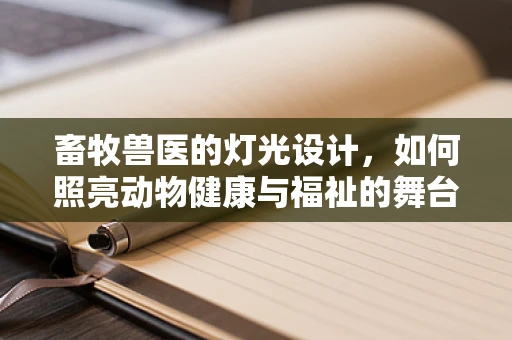 畜牧兽医的灯光设计，如何照亮动物健康与福祉的舞台？