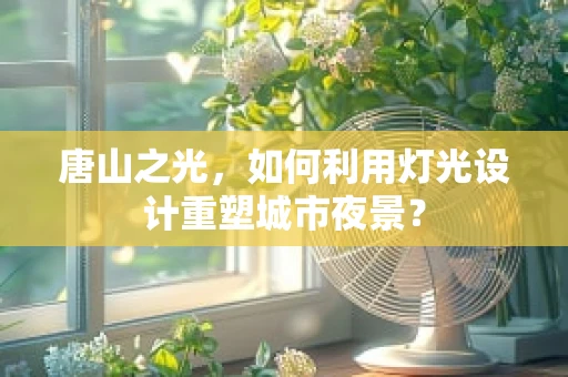 唐山之光，如何利用灯光设计重塑城市夜景？