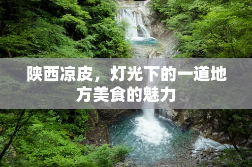 陕西凉皮，灯光下的一道地方美食的魅力