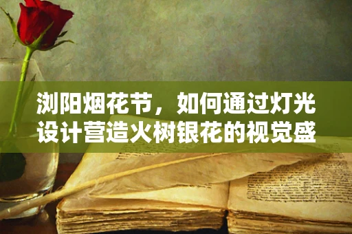 浏阳烟花节，如何通过灯光设计营造火树银花的视觉盛宴？