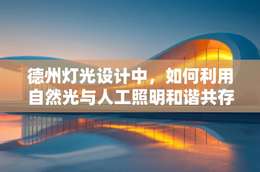 德州灯光设计中，如何利用自然光与人工照明和谐共存？