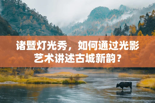 诸暨灯光秀，如何通过光影艺术讲述古城新韵？
