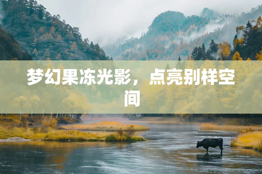 梦幻果冻光影，点亮别样空间
