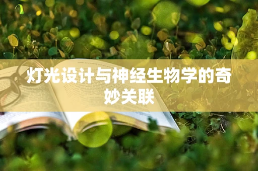 灯光设计与神经生物学的奇妙关联