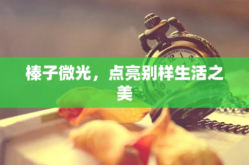 榛子微光，点亮别样生活之美