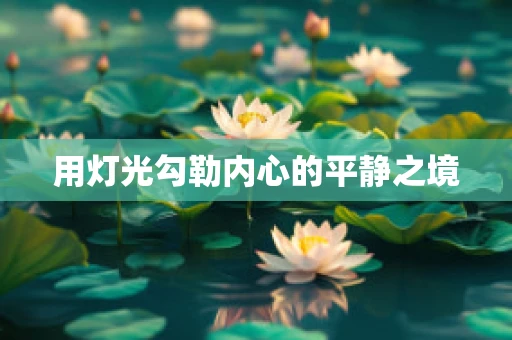 用灯光勾勒内心的平静之境