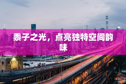 黍子之光，点亮独特空间韵味